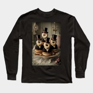 Victorian era style donuts Long Sleeve T-Shirt